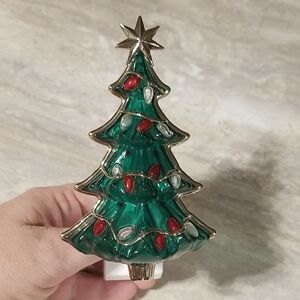 Bath & Body Works Green Christmas Tree Night Light Wallflower